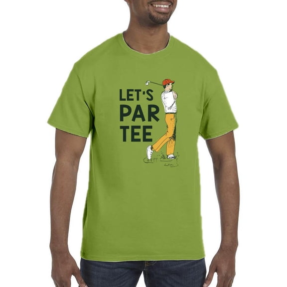 Let's Par T-Shirt T-Shirt Men -Smartprints Designs, Male 3X-Large