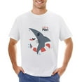 thumbnail image 1 of Let's Play Men’s Graphic T-shirt Vintage Short Sleeve Sport Tee White 5XL, 1 of 2
