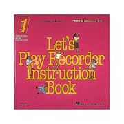 Hal Leonard Let's Play Recorder Instruction Book, Level 1