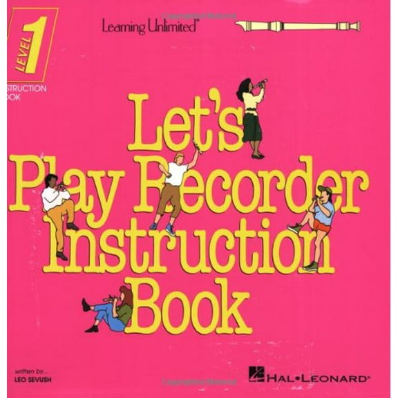 Pre-Owned Let's Play Recorder Instruction Book, Student Book 1