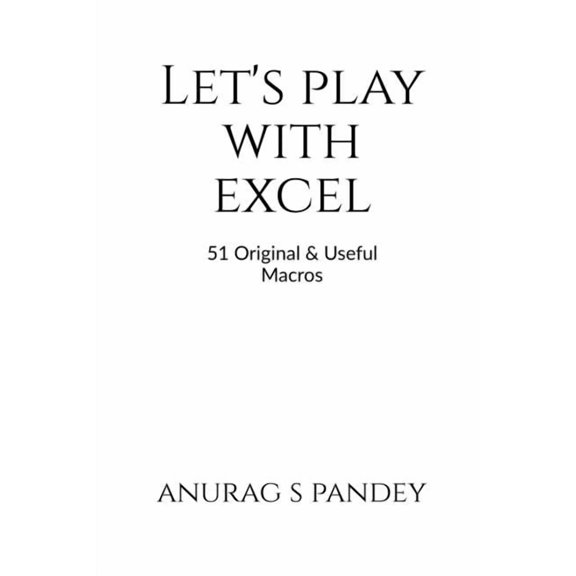 Let's Play with Excel, (Paperback)