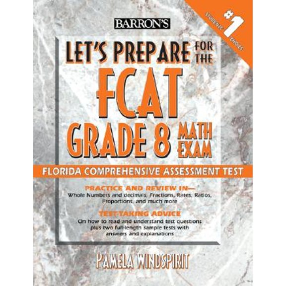 Let's Prepare for the Fcat Grade 8 Math Exam (Paperback) by Pamela Windspirit