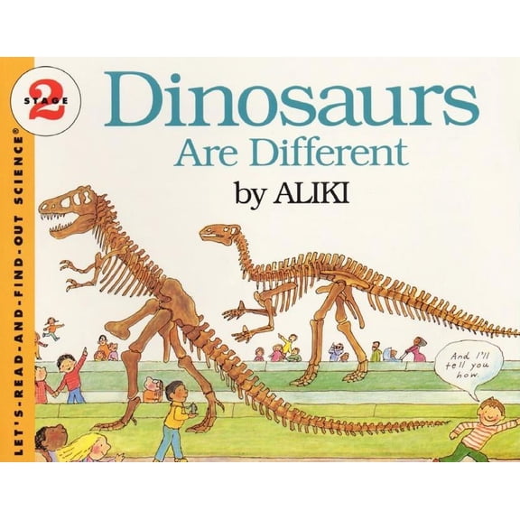 Let's-Read-And-Find-Out Science 2 Dinosaurs Are Different, (Paperback)
