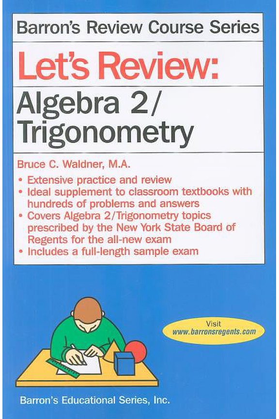 Pre-Owned Let's Review: Let's Review Algebra 2/Trigonometry (Paperback)