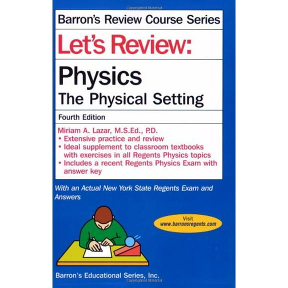 Pre-Owned Barron's Let's Review Physics: The Physical Setting Paperback