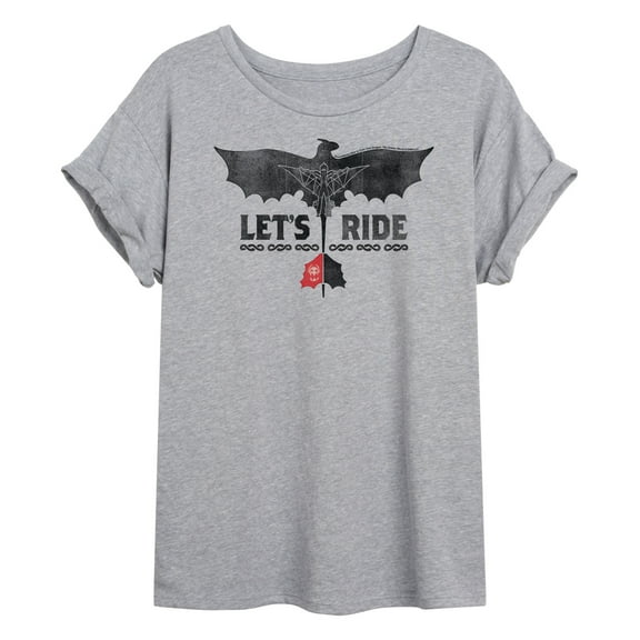 How to Train Your Dragon - Let's Ride - Women's Oversized T-Shirt