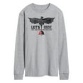 thumbnail image 1 of How to Train Your Dragon - Let's Ride  - Men's Long Sleeve T-Shirt, 1 of 5