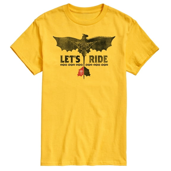 How to Train Your Dragon - Let's Ride - Men's Short Sleeve Graphic T-Shirt