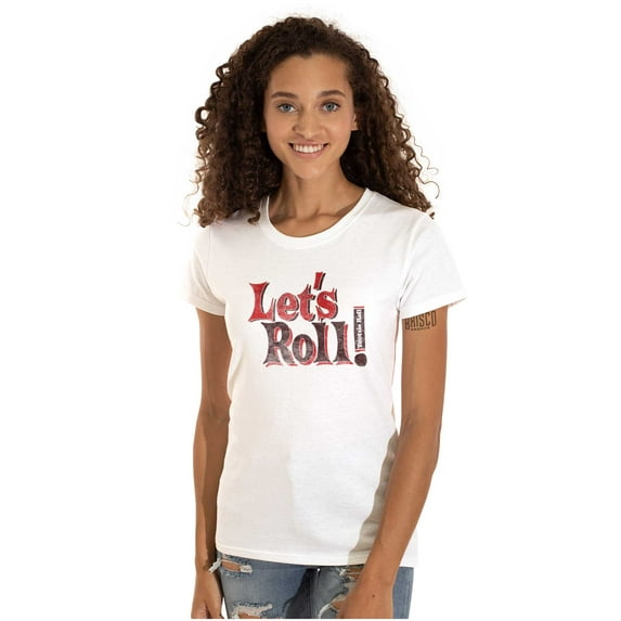 Let's Roll Cute Vintage Tootsie Candy Women's T Shirt Ladies Tee Brisco Brands S