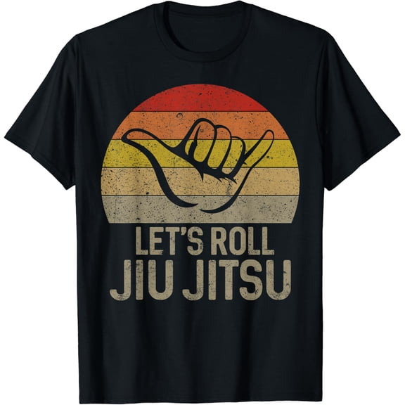 Let's Roll Jiu Jitsu Hand Brazilian BJJ Funny Martial Arts T-Shirt mens t shirt，black，women，funny，misfits，men，journey