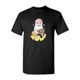 thumbnail image 1 of Let's Roll Yeti Sasquatch Snow BeanePod Artworks Art Funny DT Adult T-Shirt Tee, 1 of 2