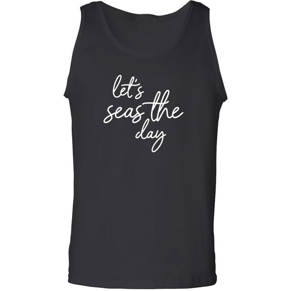 Let's Seas The Day Adult Tank Top