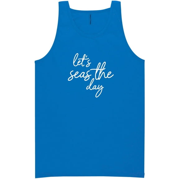 Let's Seas The Day Neon Tank Top