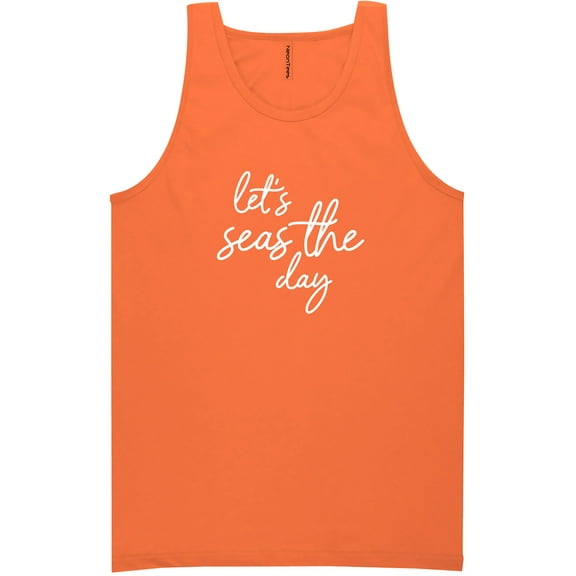 Let's Seas The Day Neon Tank Top