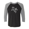thumbnail image 1 of Let's Seas The Day Unisex 3/4 Sleeve Baseball Raglan Tee, 1 of 3