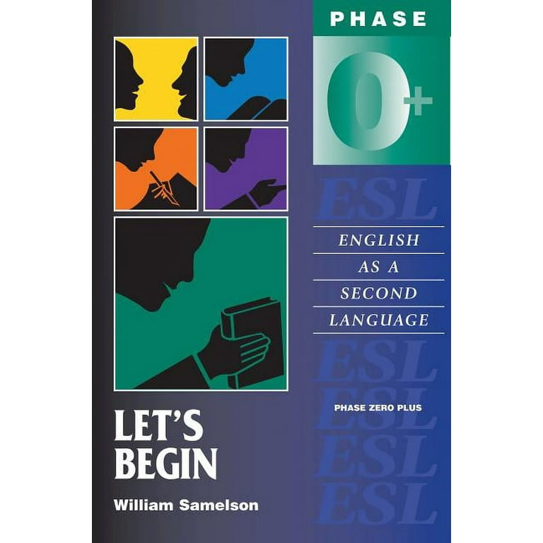 Let's Series of ESL: Let's Begin English as a Second Language