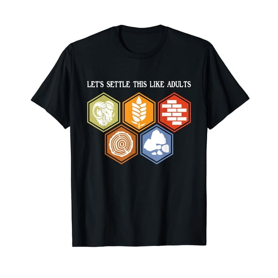 Let's Settle This Like Adults - Tabletop Game Board Gaming T-Shirt