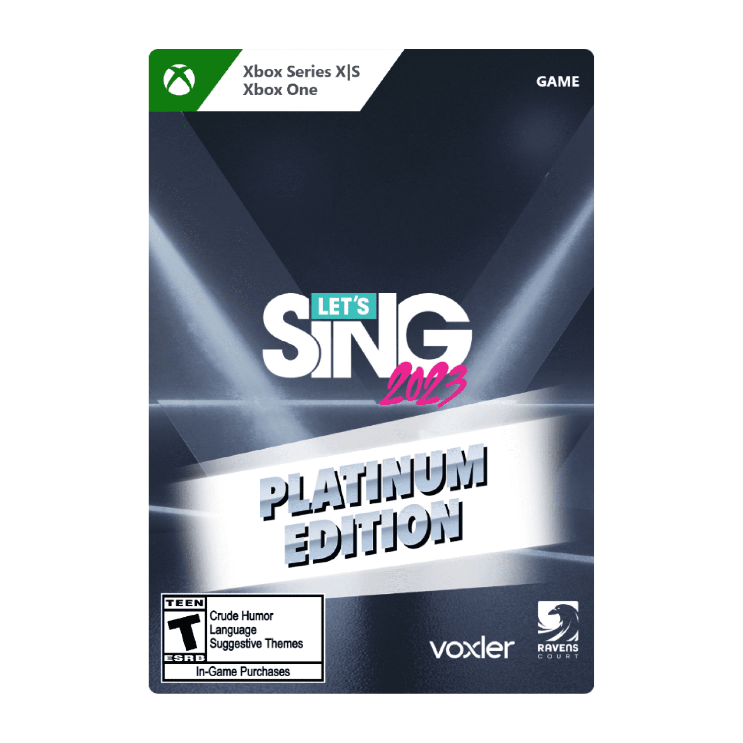 Eb Games Let's Sing 2020 Xbox One Microphone Platinum Edition