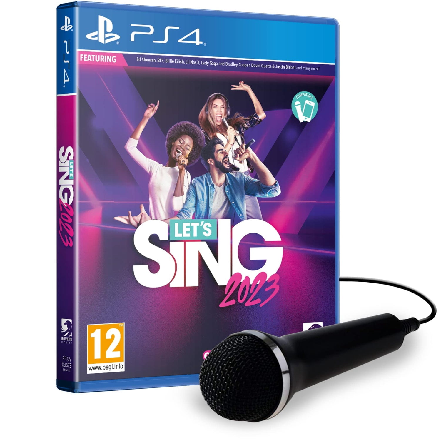 Let's Sing 2023 - Single Microphone Bundle [PlayStation 4