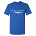 thumbnail image 1 of Let's Slow Down For A Second Sarcastic Humor Graphic Tees Gift For Mens Novelty Funny T Shirt, 1 of 5