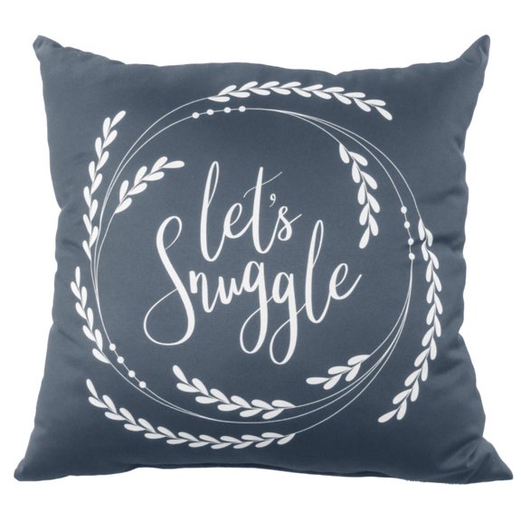 Let's Snuggle Pillow - More Colors Available