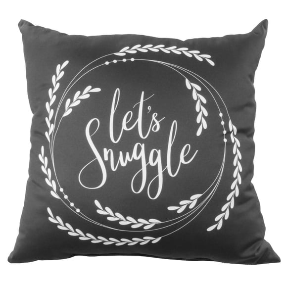Let's Snuggle Pillow - More Colors Available