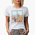 thumbnail image 1 of Let's Stay Cozy, Hand Drawn Snow or Winter Season Art Merch Gift, White T-Shirt, 3XL, 1 of 5