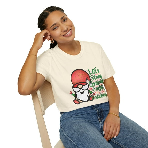 Let's Stay Gnome and Enjoy the Holidays Men Women Graphic
