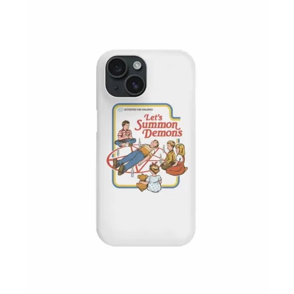 Let's Summon Demons Funny Ritual Art H366 Premium Case for iPhone 17 16 15 14 13 12 11 Pro Max – Unisex Design