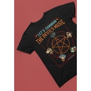 Lets Summon the Devils Music T-shirt | Funny Metalhead T-shirt | Heavy Metal Clothing | Gifts for Metalheads