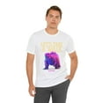 thumbnail image 1 of Let's Take A Walk Pink Godzilla Ai Graphics Unisex Jersey Short Sleeve Tee, 1 of 10