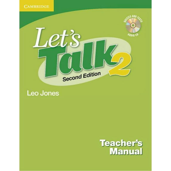 Let's Talk Level 2 Teacher's Manual 2 with Audio CD, (Paperback)