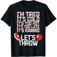 thumbnail image 1 of Let's Throw Shot Put Discus Throw Track And Field Athletes T-Shirt, 1 of 4