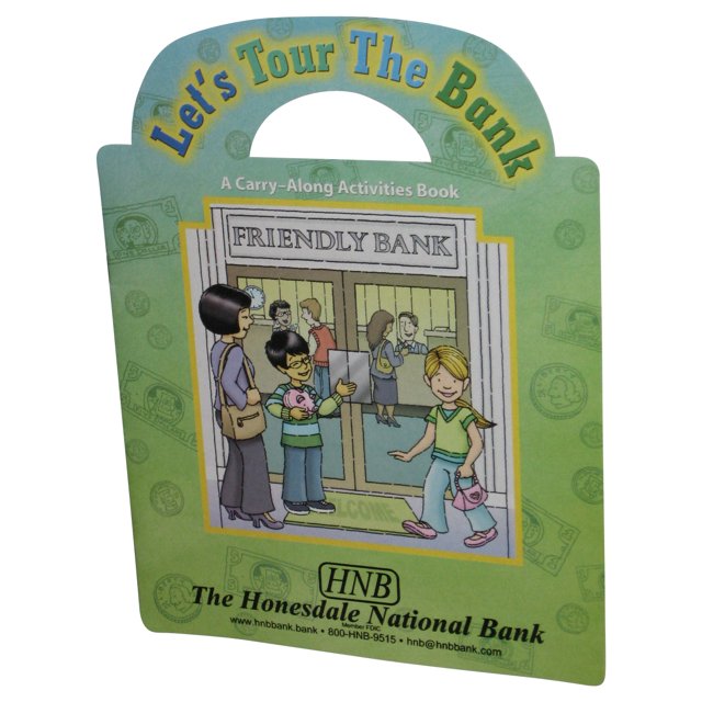 Let's Tour The Bank Honesdale National PA HNB Friendly Kids Activity