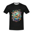 thumbnail image 1 of Let's Travel All Over Print T-Shirt for Men (USA Size) (Size:S;), 1 of 5