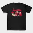 thumbnail image 1 of Let’s Watch Horror Movies Funny Cute Movie Snack Retro Halloween Popcorn G5939 T-Shirt, for men and women, Up to Size 5XL, 1 of 2