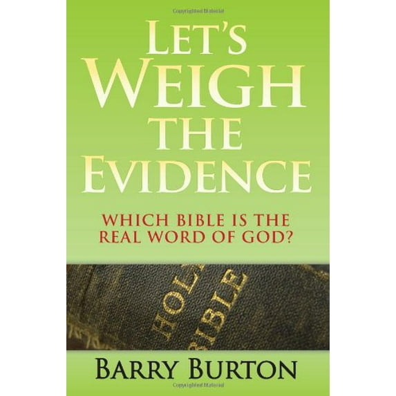 Pre-Owned Let's Weigh the Evidence (Paperback) 0937958174 9780937958179