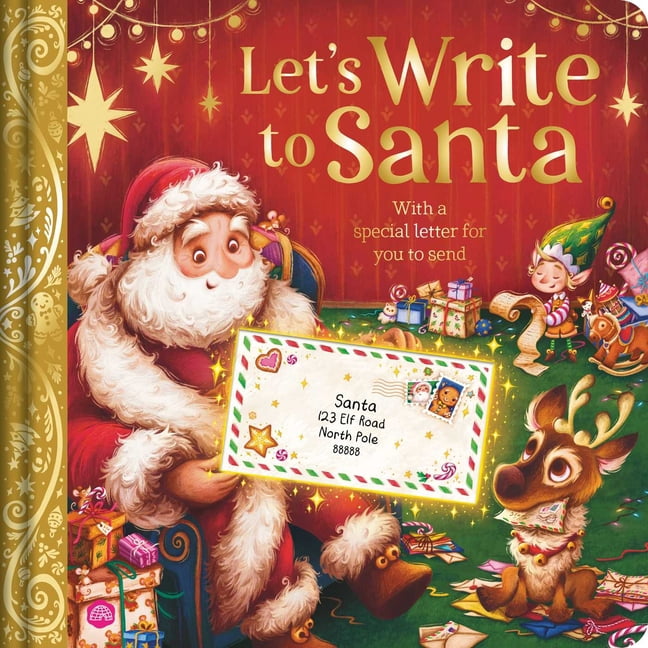 Let's Write to Santa: A Magical Christmas Story with Your Very Own Letter for Santa, (Paperback)