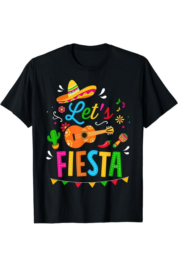 Let's fiesta for funny Cinco de Mayo costume party T-Shirt
