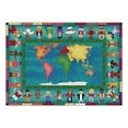 thumbnail image 1 of Let the Children Come 7 ft.8 in. x 10 ft.9 in.  WearOn Nylon Machine Tufted- Cut Pile Educational- Faith Based Rug, 1 of 1