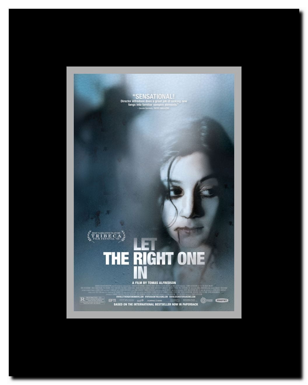 Let the Right One In Framed Movie Poster