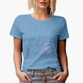 thumbnail image 1 of Let the Sea Set You Free with a Turtle Art Merch Gift, Baby Blue T-Shirt, Medium, 1 of 5