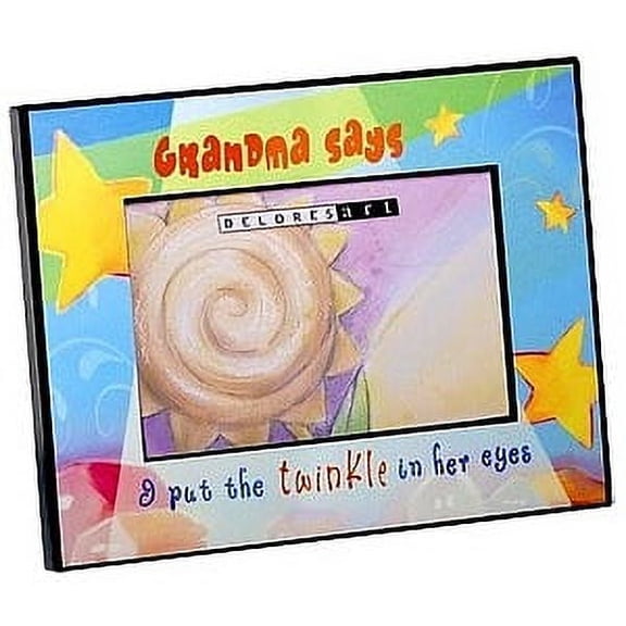 Let your GRANDMA know how much you love her with our colorful GRANDMA TWINKLE frame - 4x6