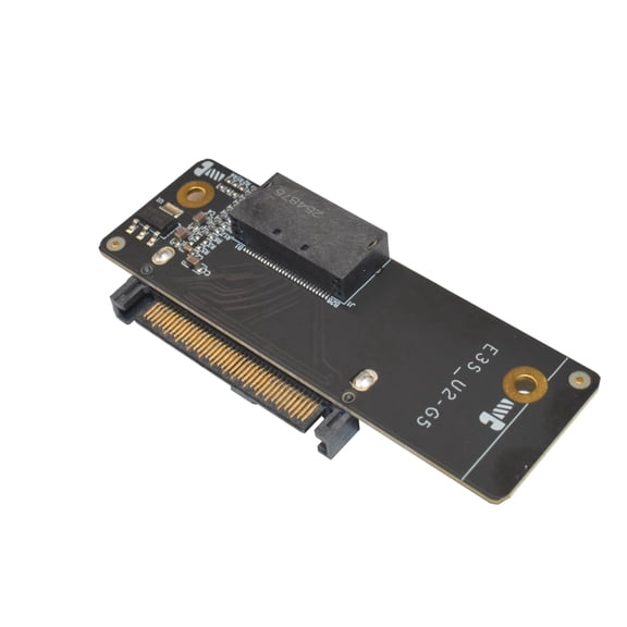 LetLinkSo PCIe 5.0 GEN-Z EDSFF to U.2 SFF-8639 Adapter Card NVMe SSD Converter for 28Pin E1.S E1.L E3.S E3.L