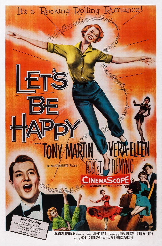 LetS Be Happy Canvas Art - (18 x 24)