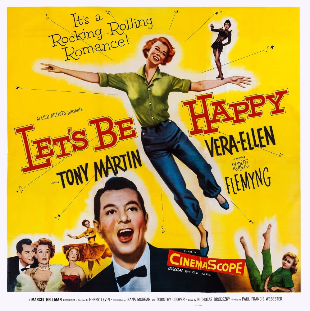 LetS Be Happy Canvas Art - (18 x 24)