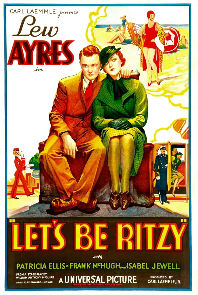 LetS Be Ritzy Canvas Art - (11 x 17)