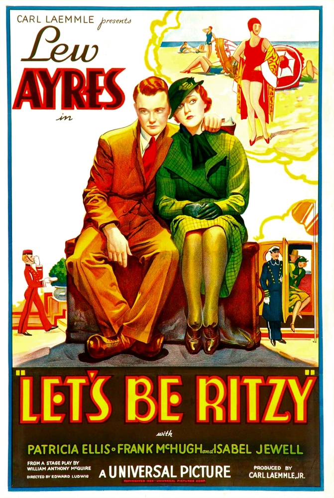 LetS Be Ritzy Canvas Art -  (24 x 36)