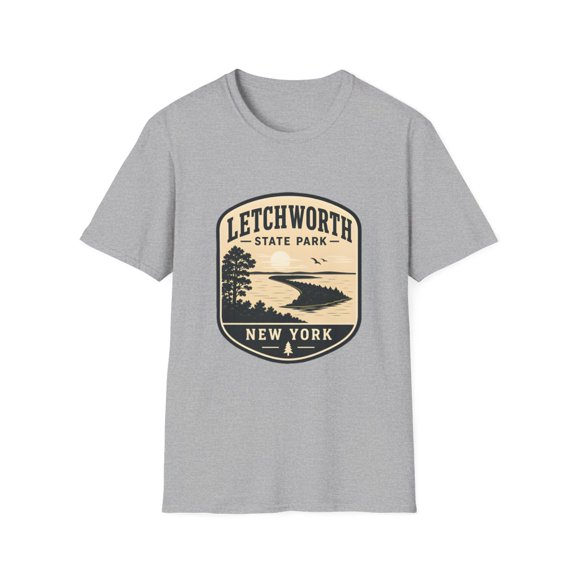 Letchworth State Park New York Scenic Sunset Graphic T-Shirt