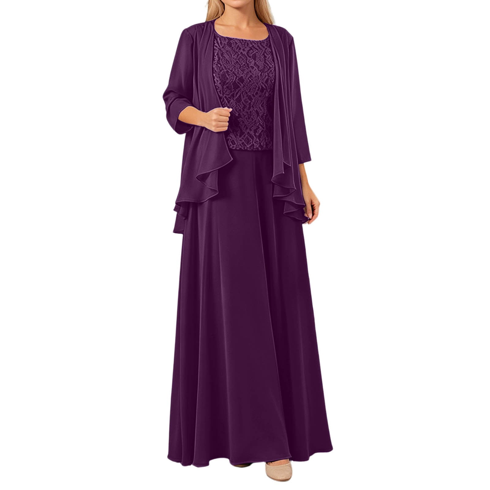 purple mother of the groom dresses tea length Shirees Purple Sheath Satin Tea-Length Mother of the Bride & Groom Dresses with 3/4 Bell Sleeves & Crystal Embellished Belt 2026
